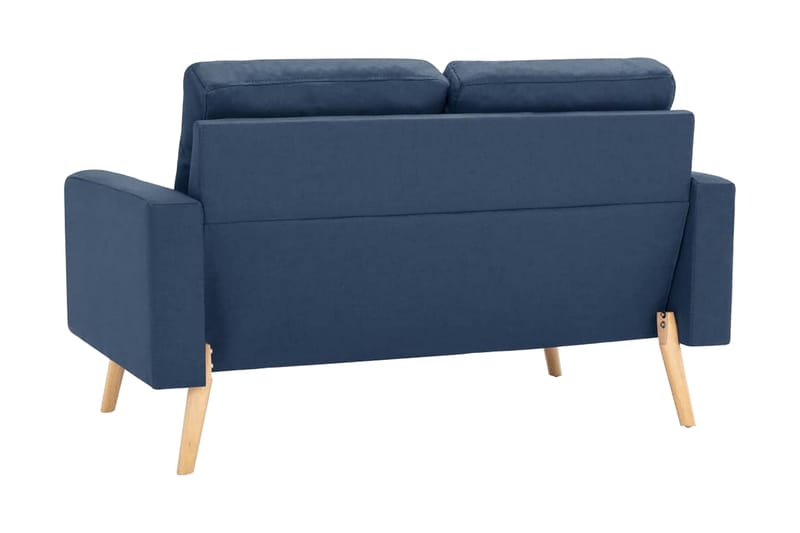2-sitssoffa blå tyg - Blå - 2 sits soffa