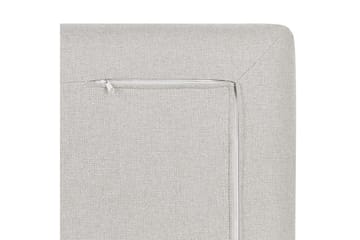 2-sitssoffa Heden Beige/ljust trä - Beige/ljust trä - Möbler - Soffa - 2 sits soffa