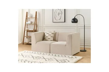 2-sitssoffa Lemvig Beige - Beige - Möbler - Soffa - Modulsoffa - Komplett modulsoffa