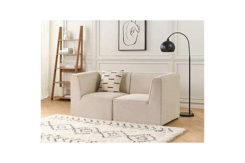 2-sitssoffa Lemvig Beige - Beige - Möbler - Soffa - Modulsoffa - Komplett modulsoffa