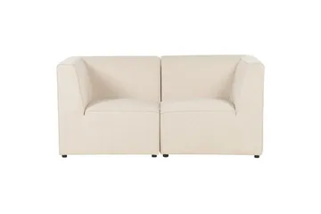 2-sitssoffa Lemvig Beige - Beige - Möbler - Soffa - Modulsoffa - Komplett modulsoffa