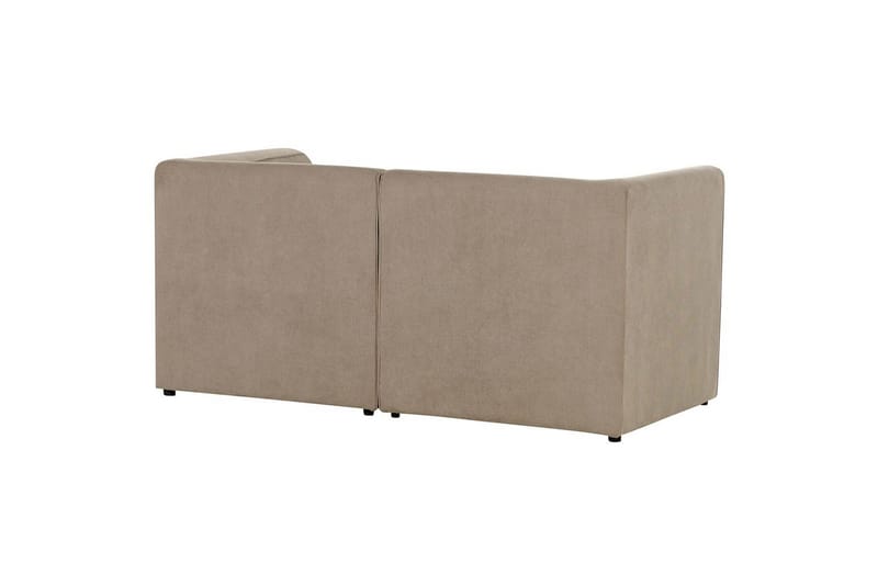 2-sitssoffa Lemvig Taupe - Taupe - Möbler - Soffa - Modulsoffa - Komplett modulsoffa