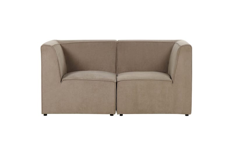 2-sitssoffa Lemvig Taupe - Taupe - Möbler - Soffa - Modulsoffa - Komplett modulsoffa