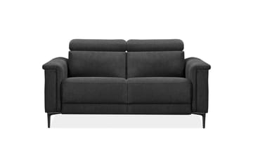 2-sitssoffa Lund Antracit, Belfast tyg, Elektrisk vilstol - Antracit, Belfast tyg, Elektrisk vilstol - Möbler - Soffa - Biosoffa & reclinersoffa
