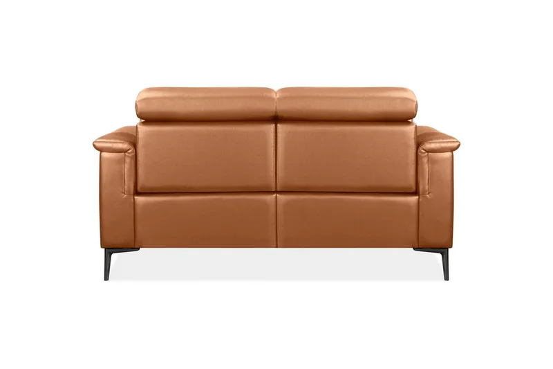 2-sitssoffa Lund Cognac, PU, Elektrisk vilstol - Cognac, PU, Elektrisk vilstol - Möbler - Soffa - Biosoffa & reclinersoffa