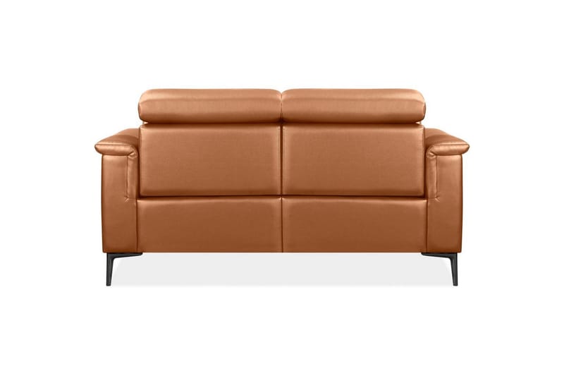 2-sitssoffa Lund Cognac, PU, Elektrisk vilstol - Cognac, PU, Elektrisk vilstol - Möbler - Soffa - Biosoffa & reclinersoffa