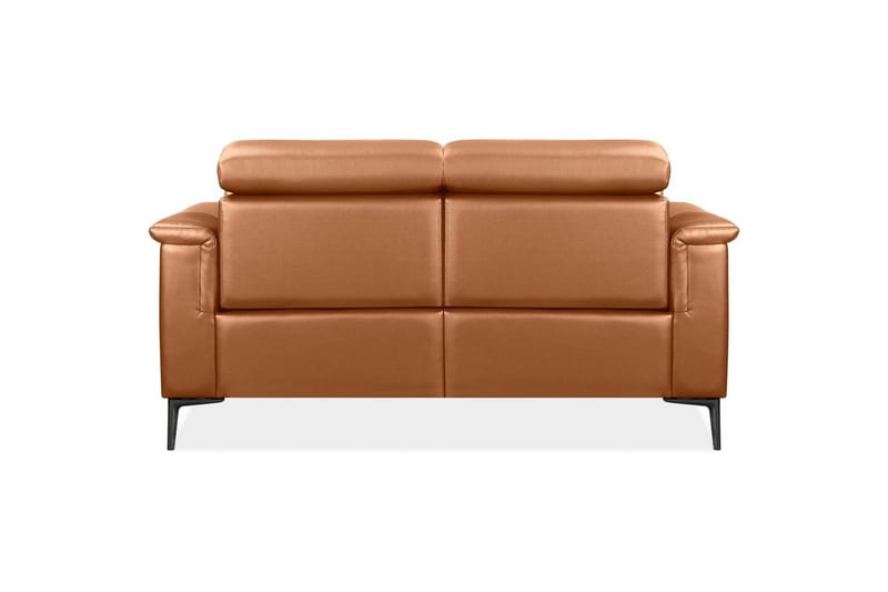 2-sitssoffa Lund Cognac, PU, Elektrisk vilstol - Cognac, PU, Elektrisk vilstol - Möbler - Soffa - Biosoffa & reclinersoffa