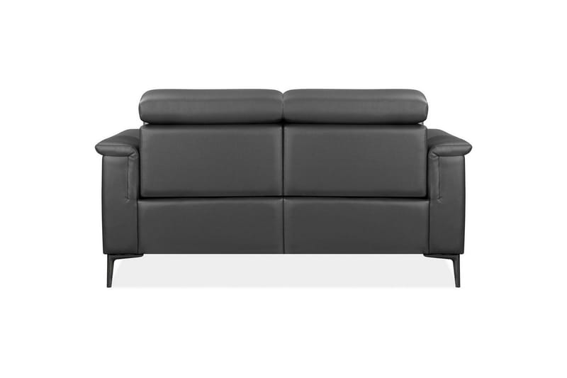 2-sitssoffa Lund Grå, PU, Elektrisk vilstol - Grå, PU, Elektrisk vilstol - Möbler - Soffa - Biosoffa & reclinersoffa