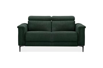 2-sitssoffa Lund Mörkgrön, Belfast tyg, Elektrisk vilstol - Mörkgrön, Belfast tyg, Elektrisk vilstol - Möbler - Soffa - Biosoffa & reclinersoffa