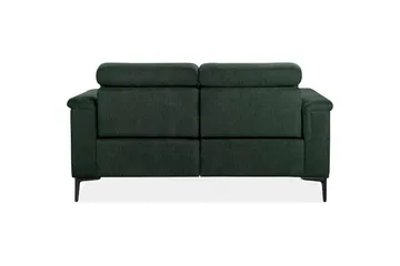 2-sitssoffa Lund Mörkgrön, Belfast tyg, Manuell vilstol - Mörkgrön, Belfast tyg, Manuell vilstol - Möbler - Soffa - Biosoffa & reclinersoffa