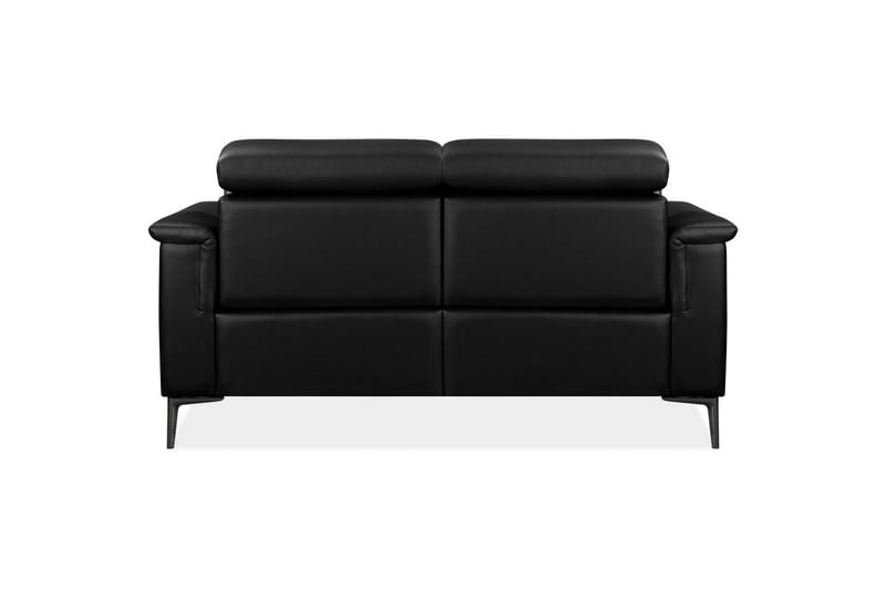 2-sitssoffa Lund Svart, Läder/PU, Elektrisk vilstol - Svart, Läder/PU, Elektrisk vilstol - Möbler - Soffa - Biosoffa & reclinersoffa