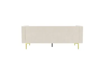 2-sitssoffa Marseille Elfenben - Elfenben - Möbler - Soffa - Sammetssoffa