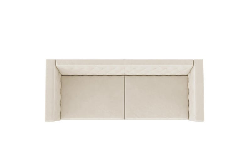 2-sitssoffa Marseille Elfenben - Elfenben - Möbler - Soffa - Sammetssoffa