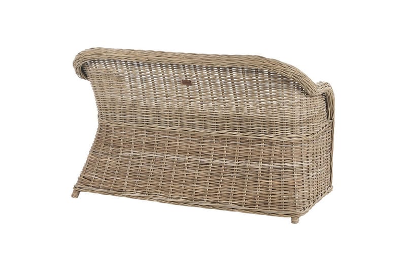 2-sitssoffa med fotpall Susua - Utemöbler & utemiljö - Utesoffa - Trädgårdssoffa