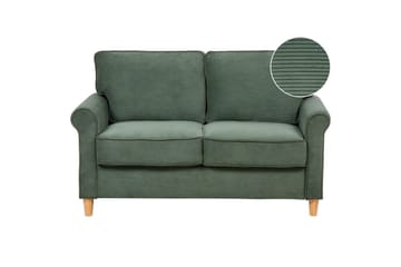 2-sitssoffa Ronneby Grönt, ljust trä - Grönt, ljust trä - Möbler - Soffa - 2 sits soffa