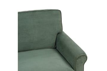 2-sitssoffa Ronneby Grönt, ljust trä - Grönt, ljust trä - Möbler - Soffa - 2 sits soffa