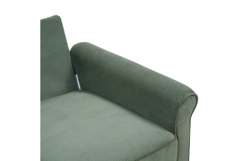 2-sitssoffa Ronneby Grönt, ljust trä - Grönt, ljust trä - Möbler - Soffa - 2 sits soffa