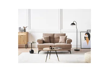 2-sitssoffa Skive Brun, Svart - Brun - Möbler - Soffa - 2 sits soffa