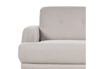 2-sitssoffa Tuve Beige, ljust trä, Polyester - Beige, ljust trä, Polyester - Möbler - Soffa - 2 sits soffa