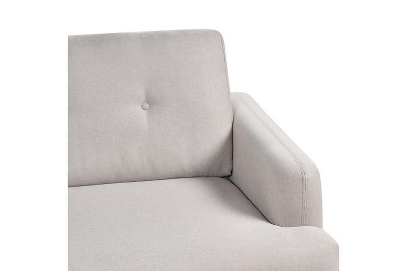 2-sitssoffa Tuve Beige, ljust trä, Polyester - Beige, ljust trä, Polyester - Möbler - Soffa - 2 sits soffa
