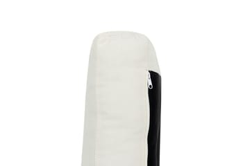 2-sitssoffa Tuve Vit, ljust trä, Polyester - Vit, ljust trä, Polyester - Möbler - Soffa - 2 sits soffa