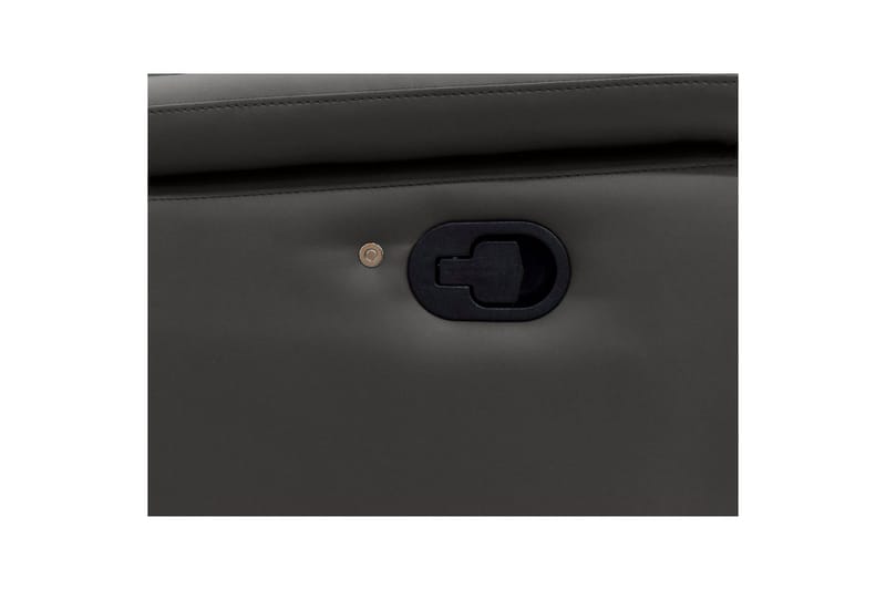 2-sitssoffa Pareli Brun, PU, Manuell vilstol - Brun, PU, Manuell vilstol - Möbler - Soffa - Biosoffa & reclinersoffa