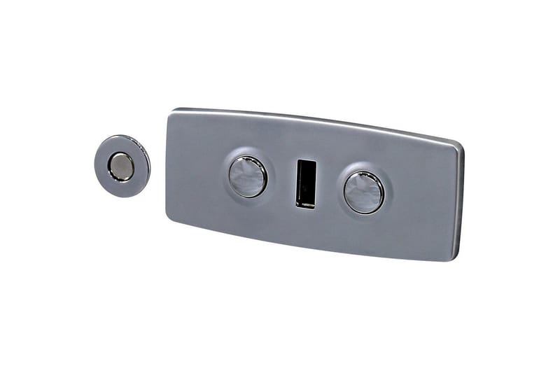 2-sitssoffa Pareli Grå, Läder/PU, Elektrisk vilstol - Grå, Läder/PU, Elektrisk vilstol - Möbler - Soffa - Biosoffa & reclinersoffa