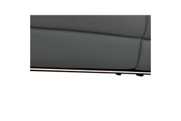 2-sitssoffa Pareli Grå, Läder/PU, Manuell vilstol - Grå, Läder/PU, Manuell vilstol - Möbler - Soffa - Biosoffa & reclinersoffa