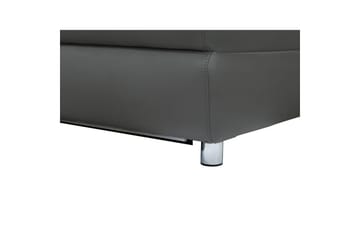 2-sitssoffa Pareli Grå, Läder/PU, Elektrisk vilstol - Grå, Läder/PU, Elektrisk vilstol - Möbler - Soffa - Biosoffa & reclinersoffa