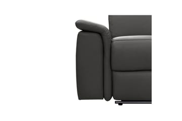 2-sitssoffa Pareli Brun, PU, Manuell vilstol - Brun, PU, Manuell vilstol - Möbler - Soffa - Biosoffa & reclinersoffa