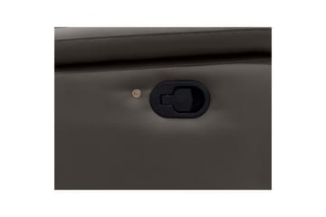 2-sitssoffa Pareli Brun, Läder/PU, Manuell vilstol - Brun, Läder/PU, Manuell vilstol - Möbler - Soffa - Biosoffa & reclinersoffa