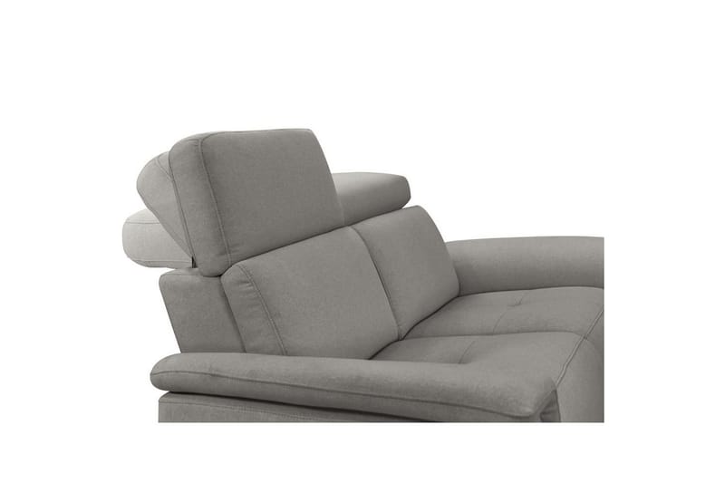 2-sitssoffa Pareli Grå, Sunday tyg, Manuell vilstol - Grå, Sunday tyg, Manuell vilstol - Möbler - Soffa - Biosoffa & reclinersoffa