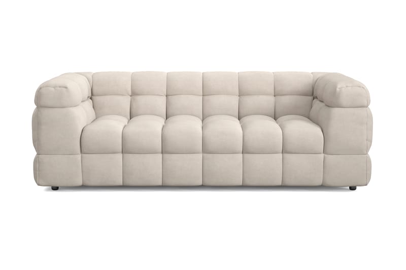 3-sits Bubblig Soffa Elise - Beige - Möbler - Soffa - 3 sits soffa