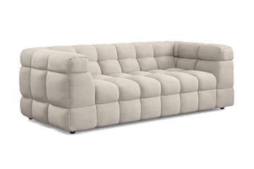3-sits Bubblig Soffa Elise - Beige - Möbler - Soffa - 3 sits soffa