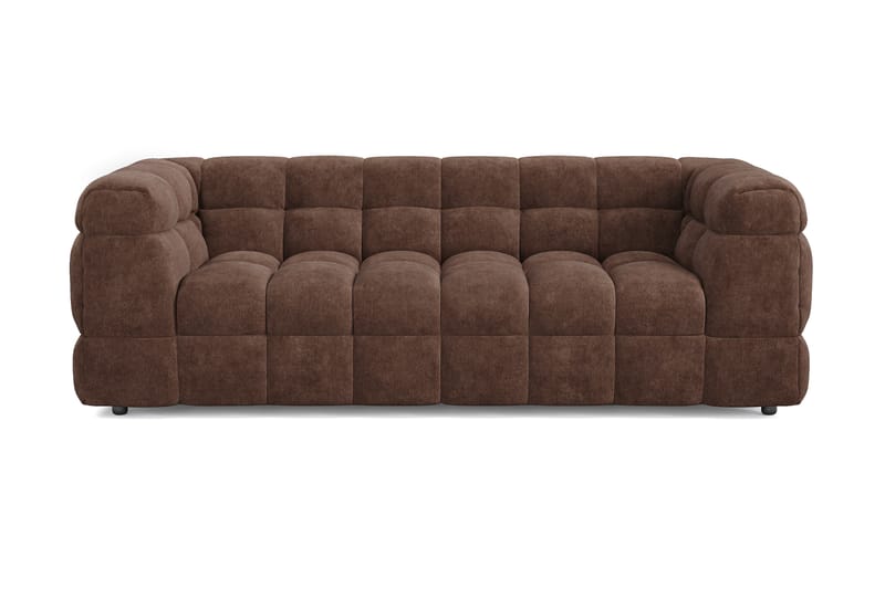 3-sits Bubblig Soffa Elise - Brun - Möbler - Soffa - 3 sits soffa