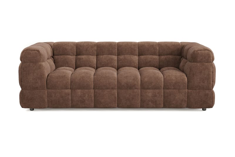 3-sits Bubblig Soffa Elise - Brun - Möbler - Soffa - 3 sits soffa