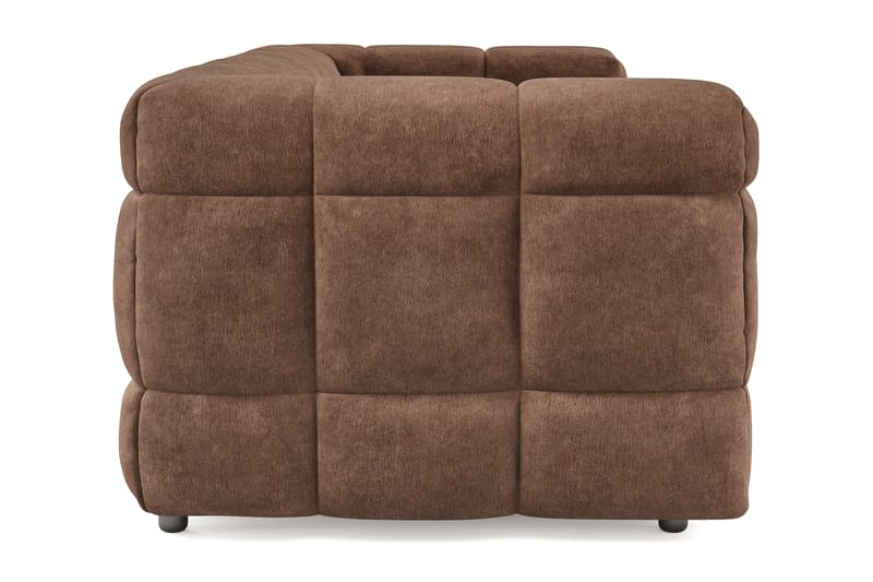 3-sits Bubblig Soffa Elise - Brun - Möbler - Soffa - 3 sits soffa