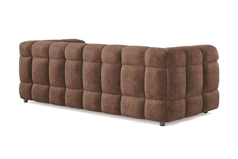 3-sits Bubblig Soffa Elise - Brun - Möbler - Soffa - 3 sits soffa