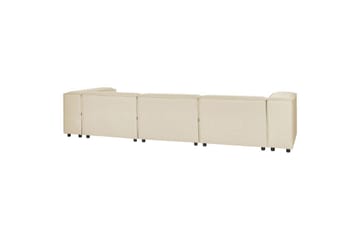 3-sits Hörnsoffa med fotpall Aprica Högervänd - Högervänd - Möbler - Soffa - Divansoffa & schäslongsoffa - 3 sits soffa med divan