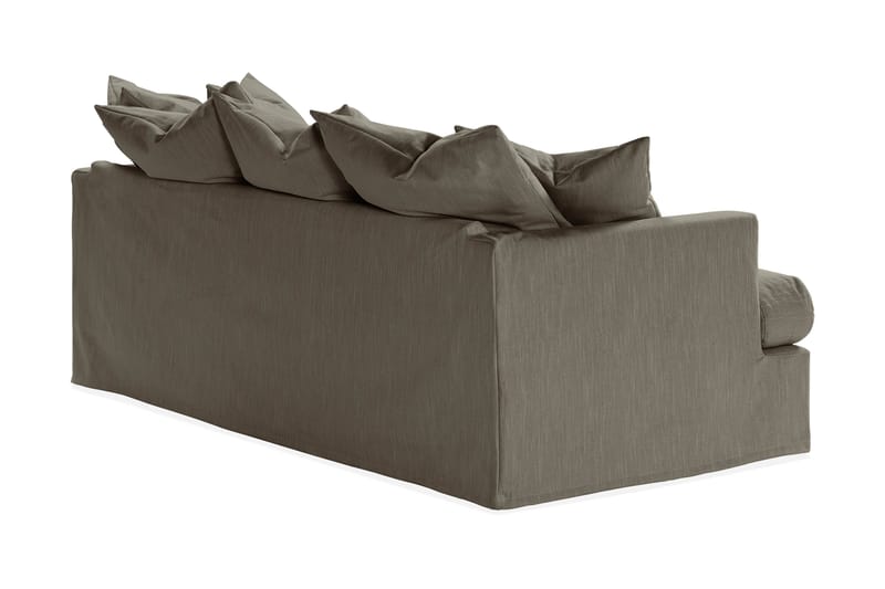 3-sits Soffa Armunia Tvättbar & avtagbar klädsel - Mörkgrön - 3 sits soffa