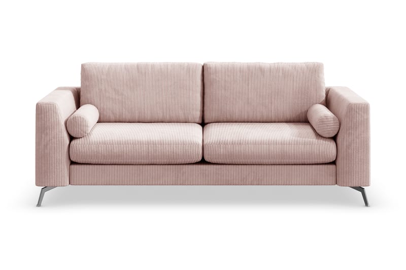3-sits Soffa Friday Lyx - Rosa/Svart - Möbler - Soffa - 3 sits soffa