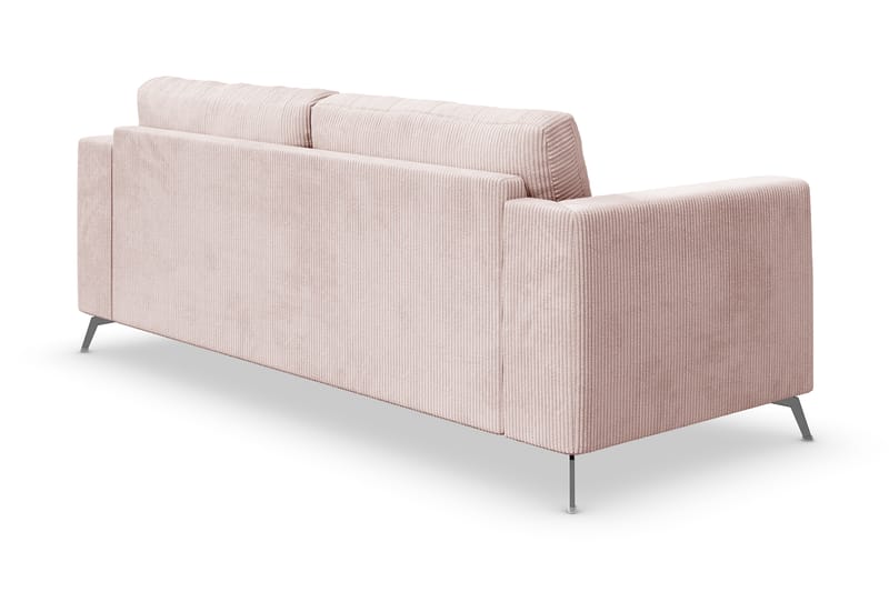 3-sits Soffa Friday Lyx - Rosa/Svart - Möbler - Soffa - 3 sits soffa