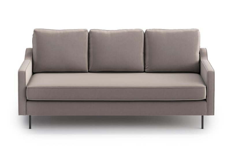 3-sits Soffa Vickan - Beige - 3 sits soffa