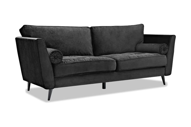 3-sits Soffa Yusra - Grå - Möbler - Soffa - 3 sits soffa