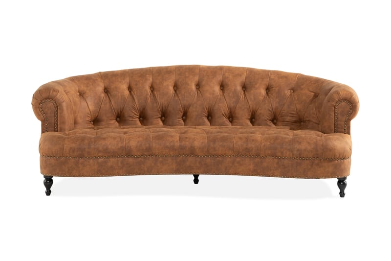 3-sits Soffa Petitfils - Beige - Chesterfield soffa - 3 sits soffa - Howardsoffa