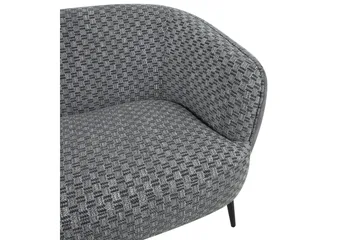 Accent 3-sits Djup Soffa 179 cm i Tyg - Grå - Möbler - Soffa - 3 sits soffa