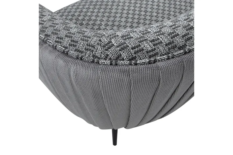 Accent Soffa Grå - Möbler - Soffa - 3 sits soffa