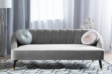 Alsvag Soffa 2-4 Sits - Grå - Möbler - Soffa - 3 sits soffa