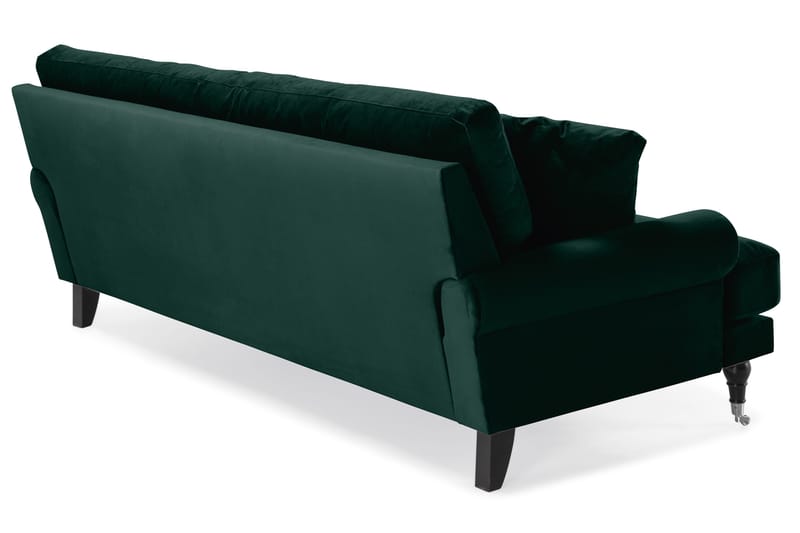 Andrew 3-sits Sammetssoffa - Grön - Möbler - Soffa - Howardsoffa