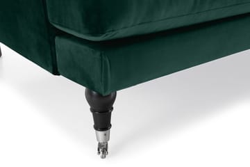 Andrew 3-sits Sammetssoffa - Grön - Möbler - Soffa - Howardsoffa